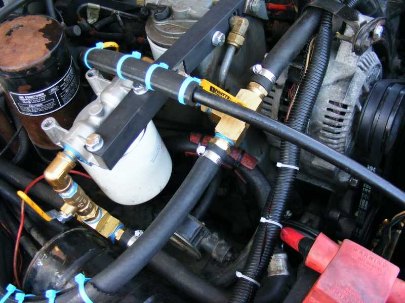 Coolant Filter Detail